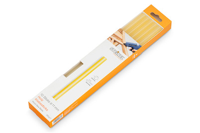 Image of Klebesticks Ø 11 mm 250 mm, 250 g, 10 Sticks Holz bei JUMBO