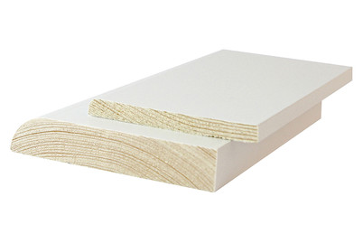 Image of Sockelleiste 9x57 mm 1 m weiss bei JUMBO