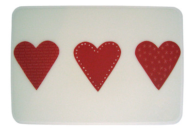 Image of Ritzenhoff & Breker Tischset Cristallo Heart 30x45 cm