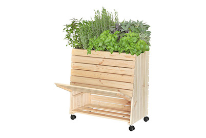 Image of Wagner Hochbeet Greenbox L (40/30cm), Holz Natur