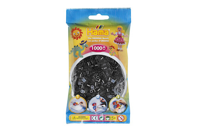 Image of Hama Hama Perlen schwarz bei JUMBO