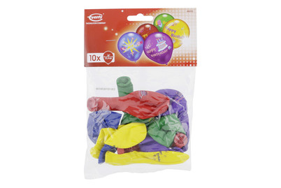 Image of Luftballons Happy Birthday 10 Stück bei JUMBO
