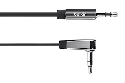Image of Belkin Mixit Flat Audio Cable black