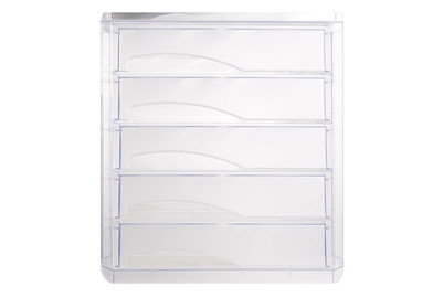 Image of Rotho Bürobox 5 Schübe transparent bei JUMBO