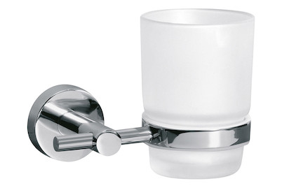 Image of Glashalter einfach Berna verchromt bei JUMBO