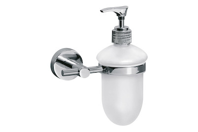 Image of Glasseifenspender Berna verchromt bei JUMBO