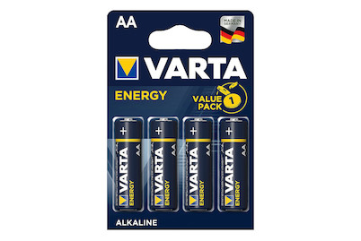 Image of Varta Energy Batterien Aa/Lr6 4 Stück