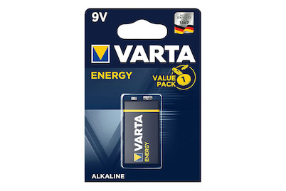 Image of Varta Energy Batterie 9V 1 St. bei JUMBO