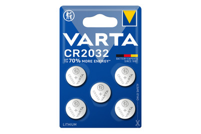 Image of Varta Knopfzellen Cr2032 5 St. bei JUMBO