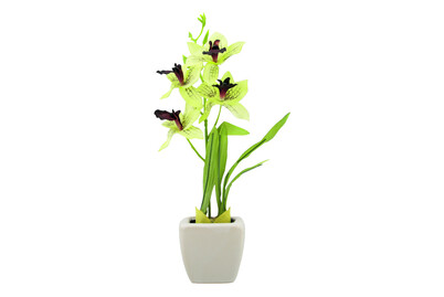 Image of Künstliche Orchidee im Topf