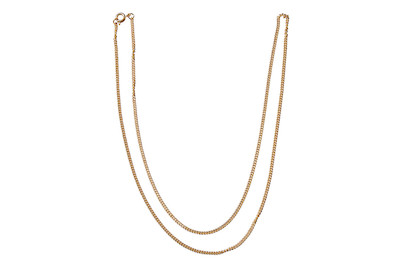 Image of Ankerkette vergoldet 60cm, inkl. Federring, SB-Btl 1Stück bei JUMBO