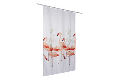 Image of Spirella Duschvorhang Flamingo 120 x 200 cm bei JUMBO