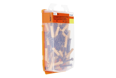 Image of Fussleistenschraube m. Dübel bei JUMBO