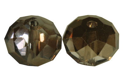 Image of Glas Schliffperle Radl, 12x10mm bei JUMBO