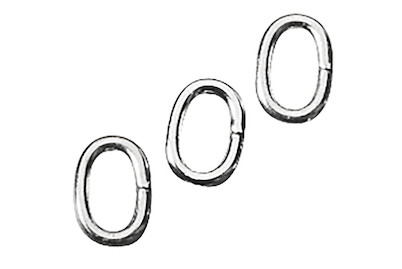 Image of Ringel, oval, 0,8mm ø, 7,7x5,3mm, SB-Btl 22Stück bei JUMBO