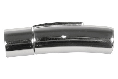 Image of Edelstahl-Druckschliesse 30x6 mm platin bei JUMBO