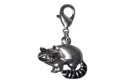 Image of Fancy Forest Stars: Anhänger Waschbär, 1,9x1,2cm, m. Karabiner, Beutel 1Stück bei JUMBO