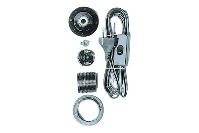 Image of Lampenfassung E27, unmontiert, 180cm, Kabel, mit Zwischenschalter bei JUMBO