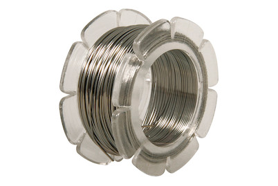 Image of Modellierbarer Edelstahldraht, 0,5mm ø, Spule 10m bei JUMBO