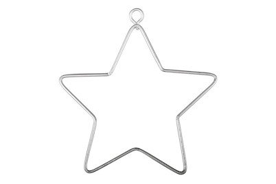 Image of Draht Stern, 7x8cm, SB-Btl 3Stück bei JUMBO