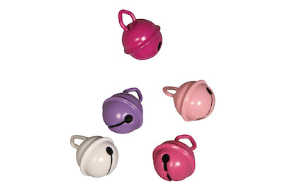 Image of Deko-Metallglöckchen rosa Mix, 15mm ø, SB-Btl 5Stück bei JUMBO
