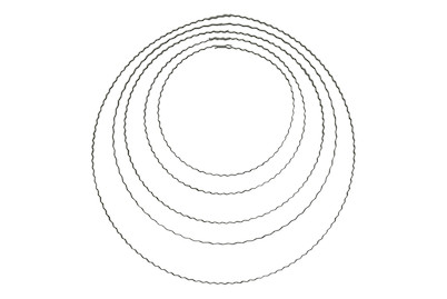 Image of Metallringe aus gewelltem Flachdraht 25 cm ø bei JUMBO