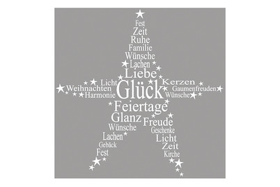 Image of Stempel, Stern, 7x7 cm bei JUMBO