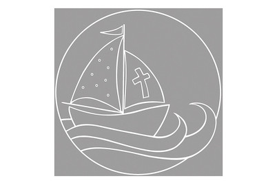 Image of Holz Stempel Mein Schiff 7x7 cm bei JUMBO