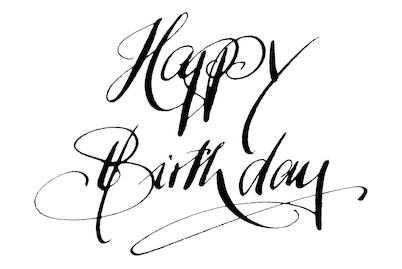 Image of H.- Stempel Happy Birthday , 6x8cm bei JUMBO