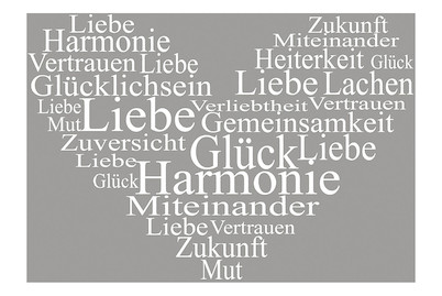 Image of Stempel, Herz - Liebe,Glück, Harmonie ...,5x7 cm bei JUMBO