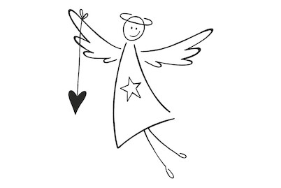 Image of Holz-Stempel Himmlisch 6x7 cm bei JUMBO