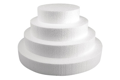 Image of Styropor-Scheibe, 15cm ø, 4cm bei JUMBO