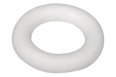 Image of Styropor-Flachringe, 20cm ø, 2 St. eingeschweisst bei JUMBO