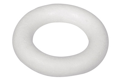 Image of Styropor-Flachringe, 25cm ø, 2 St. eingeschweisst bei JUMBO
