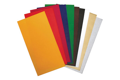 Image of Verzierwachs, 10 Farben sortiert, 20x10 cm bei JUMBO