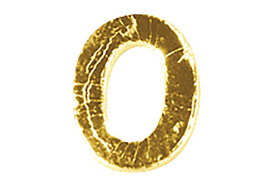 Image of Wachszahlen -0-, 9mm, SB-Btl 2Stück bei JUMBO