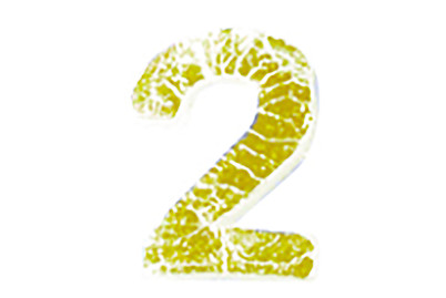 Image of Wachszahlen -2-, 9mm, SB-Btl 2Stück bei JUMBO