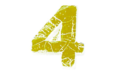 Image of Wachszahlen -4-, 9mm, SB-Btl 2Stück bei JUMBO