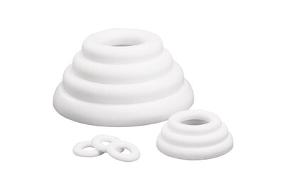Image of Styropor-Flachringe 17 cm ø bei JUMBO