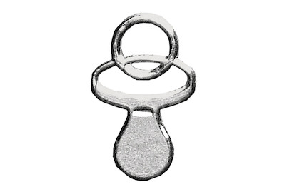 Image of Klebemotiv Schnuller 10x24.5 cm bei JUMBO