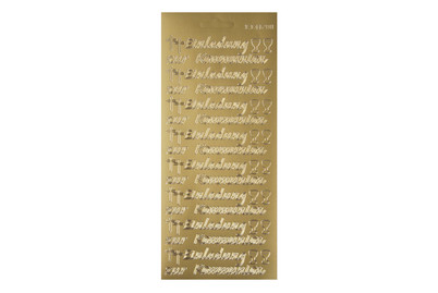 Image of Klebeschrift Einladung zur Kommunion 10x23 cm bei JUMBO