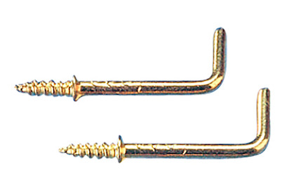 Image of Schraubhaken L-Form 5 Stück 22 mm bei JUMBO