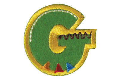 Image of Stoff-Aufbügelbuchstabe G 3 cm bei JUMBO