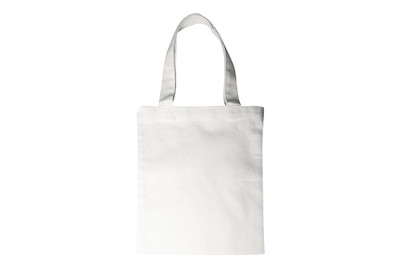 Image of Baumwoll- Tasche unbedruckt 25x21 cm weiss bei JUMBO