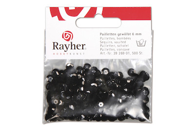 Image of Pailletten, 6 mm, gewölbt, SB-Btl 500Stück bei JUMBO
