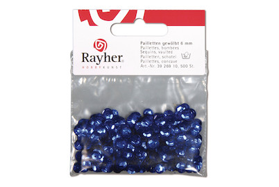 Image of Pailletten 6 mm gewölbt 500 Stück bei JUMBO