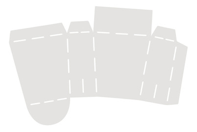 Image of Schablone Täschchen 23.5x17.5 cm bei JUMBO