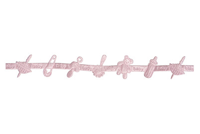 Image of Satin Motiv-Stanzband, Nadel, Rassel, Teddy&Flasche, SB-Btl 4m bei JUMBO