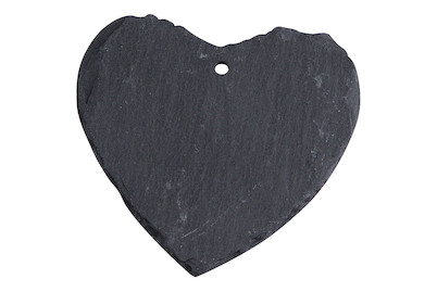 Image of Schiefer-Herz, 5x5,5 cm, Box 3 Stück bei JUMBO