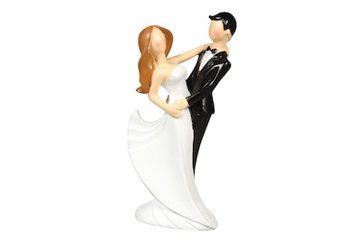 Image of Polyresin Brautpaar modern 10 cm bei JUMBO
